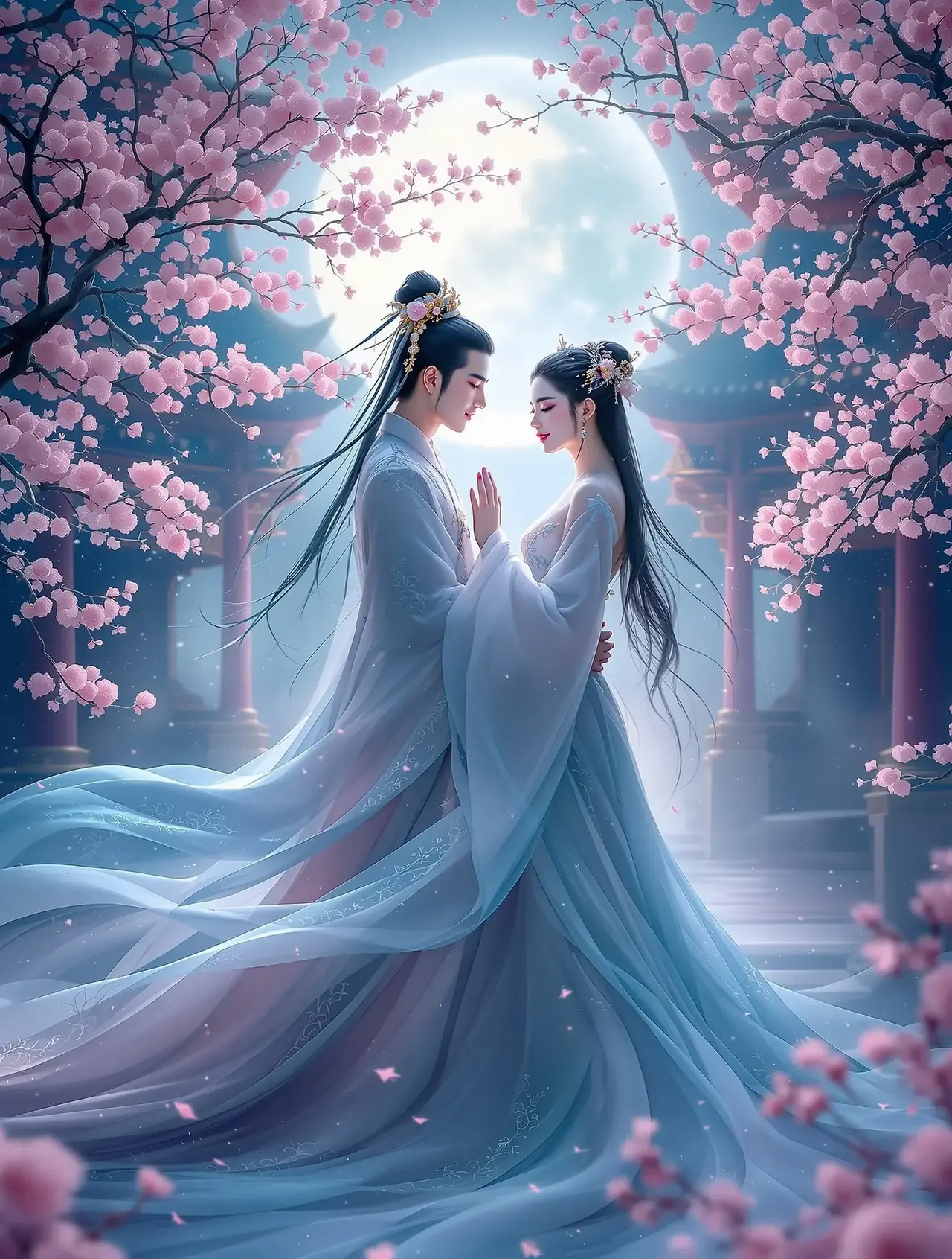 长街月明